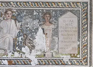 Spalato: Mosaic, Archaeological Museum, Split, Croatia