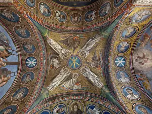 Cupola: Mosaic, Archbishop's Chapel, Archbishop's Palace, Ravenna