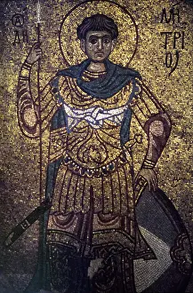 Demetrius: Mosaic, Demetrius of Thessaloniki