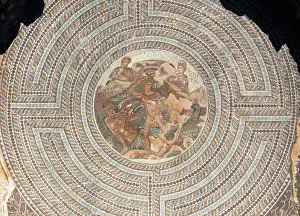 Proconsul: Mosaic, House of Theseus, Paphos, Cyprus