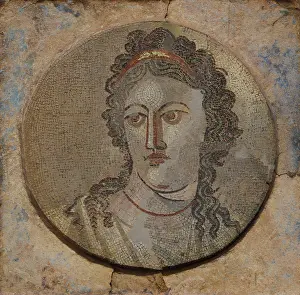 Mnat: Mosaic, Museu Nacional Arqueologic de Tarragona, Spain
