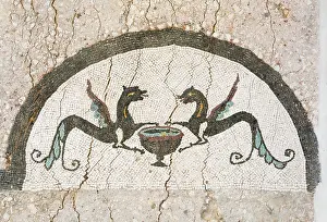 Gryphon: Mosaic, Narbo Via museum, Narbonne