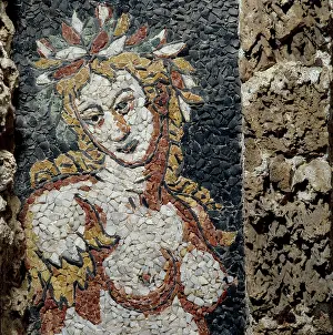 Nymphaeum: Detail of the mosaic ornamentation