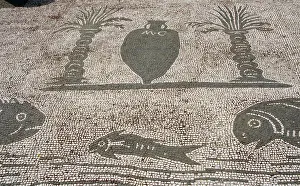 Lazio: Mosaic of the Square of the Guilds or Corporations. Ostia An