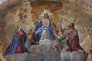 Patriarchal: Mosaic, St Mark's Basilica, Venice, Italy