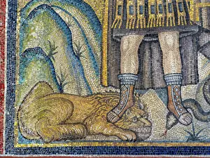 Oratory: Mosaic, Vestibule, Archbishop's Chapel, Ravenna, Italy