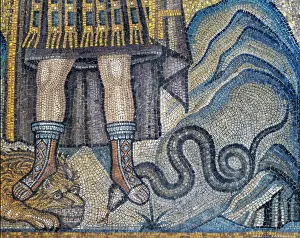 Oratory: Mosaic, Vestibule, Archbishop's Chapel, Ravenna, Italy