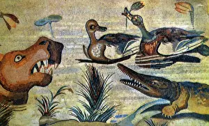 Larger: Mosaic Water Scene