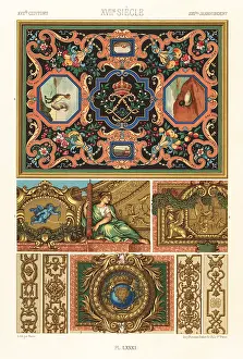 Wall Decor: Mosaics and paintings, 17th century