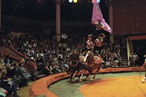 Acrobatic: Moscow circus, 1982