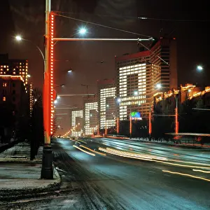 Groomed: Moscow on holiday eve, 1977