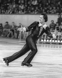 Skater: Moscow. Igor Bobrin performing, 1983