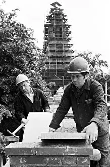 Slabs: Moscow Kremlin renovation, 1977