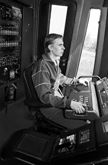 Electrician: Moscow Metro train test drive, 1992