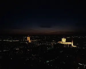 Solovyev: Moscow at night, 1988