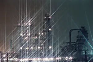 Luzunov: Moscow oil refinery, 1982