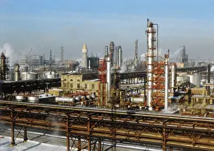 Refinery: Moscow oil refinery, 1982