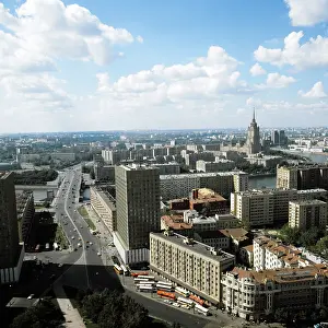 Spanning: Moscow sights, 1984