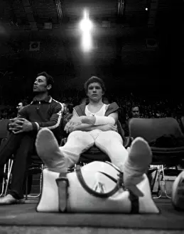 Dityatin: Moscow, USSR. Soviet gymnast Alexander