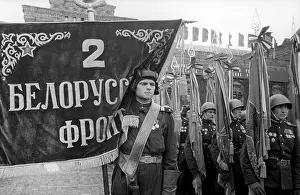 Byelorussian: Moscow Victory Parade in Red Square