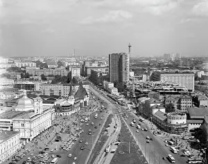 Komsomolskaya: Moscow views, 1979