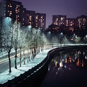 Yauza: Moscow views, 1984