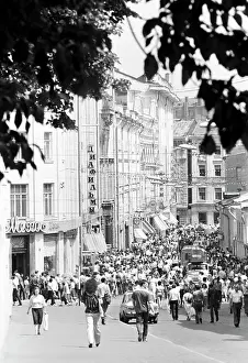 Bustling: Moscow views, 1986