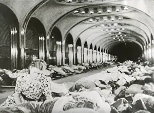 Aerial Bombing: Moscow's subway stations were built for their possible