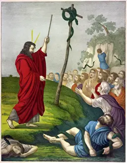 Stricken: MOSES & BRAZEN SERPENT