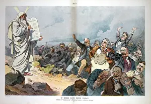 Fists: If Moses came down to-day