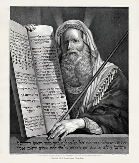 Morality: Moses with the Ten Commandments