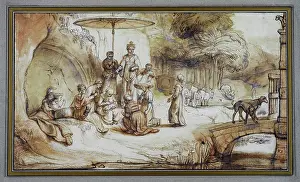 Macedonian: Moses and companions of Pharaoh's daughter