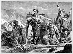 Dismayed: MOSES DESTROYS CALF