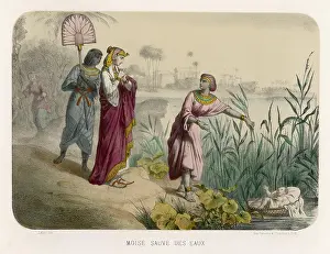 Estampes: MOSES FOUND - ESTAMPES