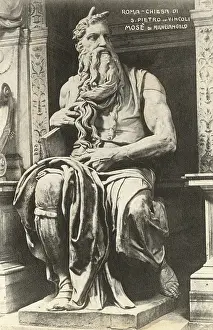 Symbolise: Moses by Michaelangelo
