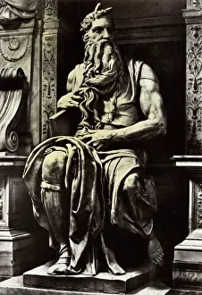 Symbolise: Moses by Michaelangelo