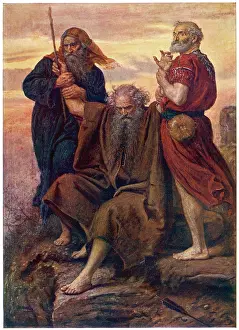 Amalekites: MOSES/MILLAIS/HANDS UP