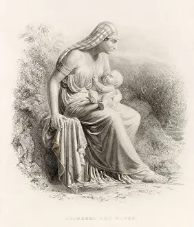 Decides: MOSES AND HIS MOTHER