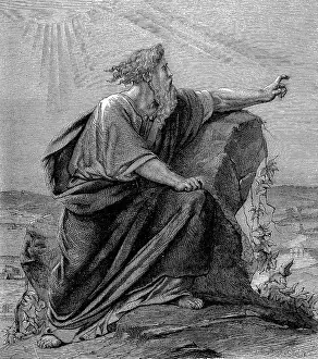 Promised: Moses, Old Testament prophet, having led his people