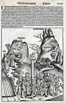 Worshipping: Moses receiving the Ten Commandments