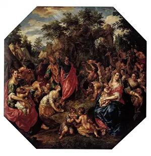 Hendrick: Moses Striking Water from the Rock