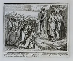 Livraria: Moses with the Tablets of the Law, Illustrated