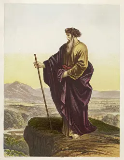 Nebo: Moses viewing the Promised Land