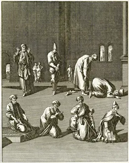 Attitudes: MOSLEMS AT PRAYER