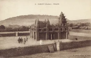 Adobe: Mosque at Bamako, Mali - Adobe Architecture
