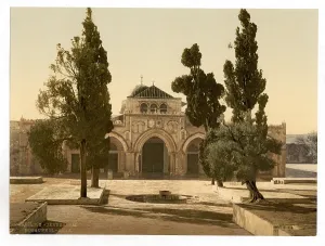Aksa: The Mosque of El-Aksa, Jerusalem, Holy Land