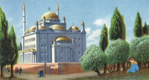Islamite: Mosque with Golden Domes, Cairo