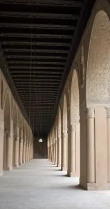 Portico: Mosque of Ibn Tulun (876-879). Cairo. Egypt