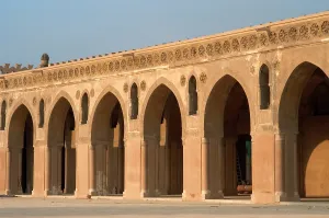 Portico: Mosque of Ibn Tulun (876-879). Cairo. Egypt