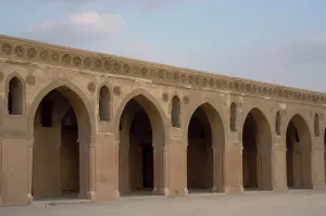 Portico: Mosque of Ibn Tulun (876-879). Cairo. Egypt